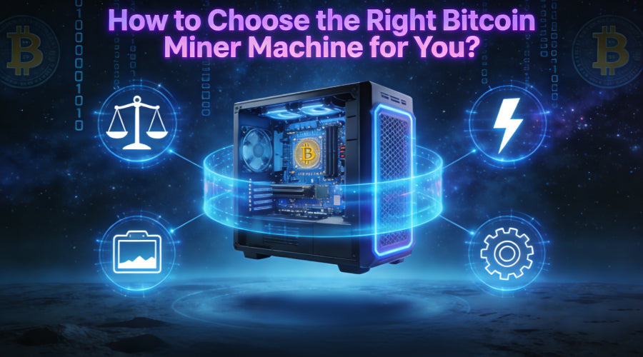 How to Choose the Right Bitcoin Minier Machine for You?