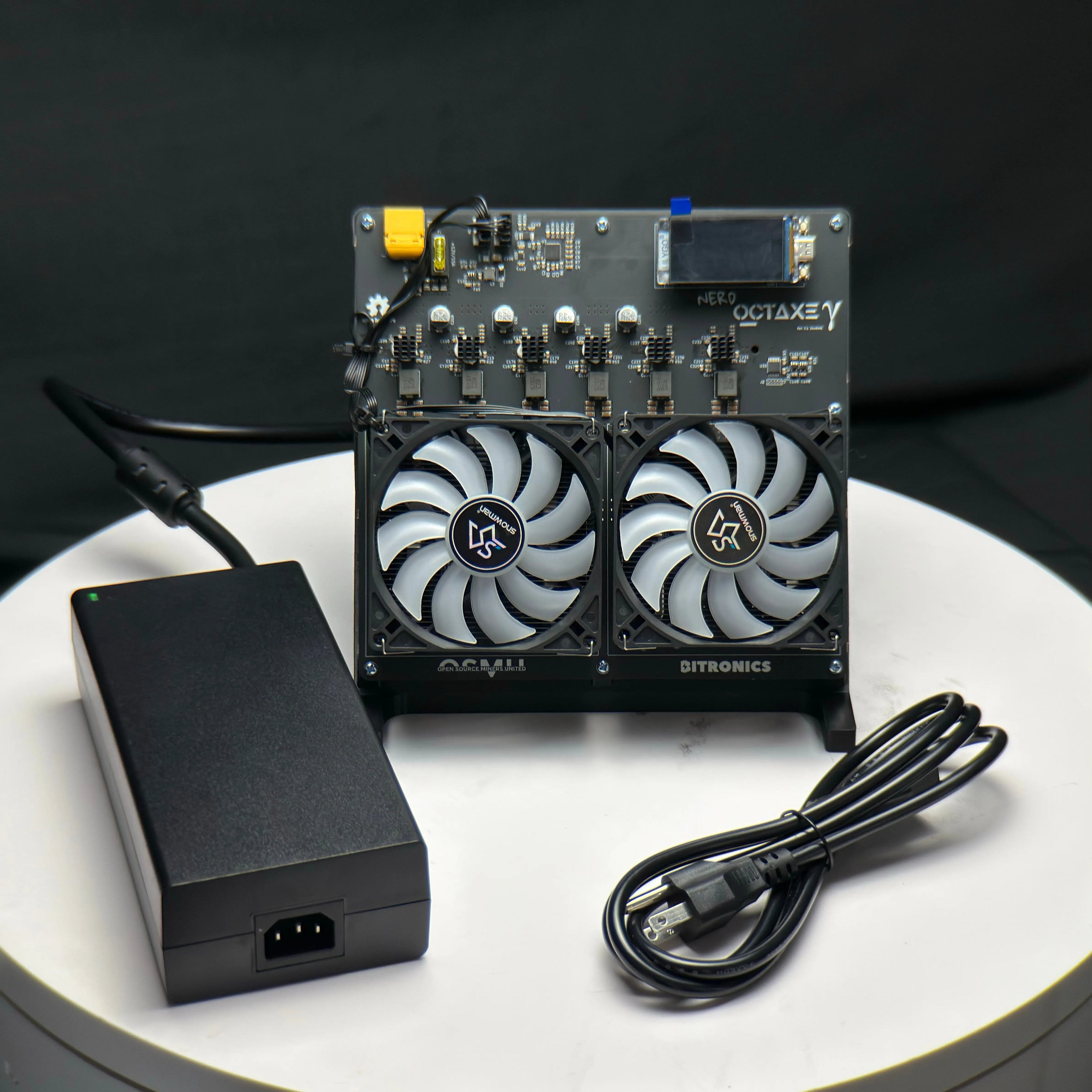 Bitaxe NerdOCTaxe Dual Fan High Performance Bitcoin Minier Machine