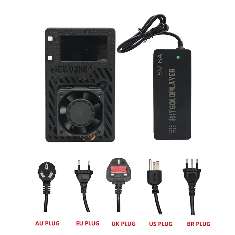 Bitaxe Nerdaxe Gamma 601 1.2T Open Source Solo Bitcoin Miner Machine