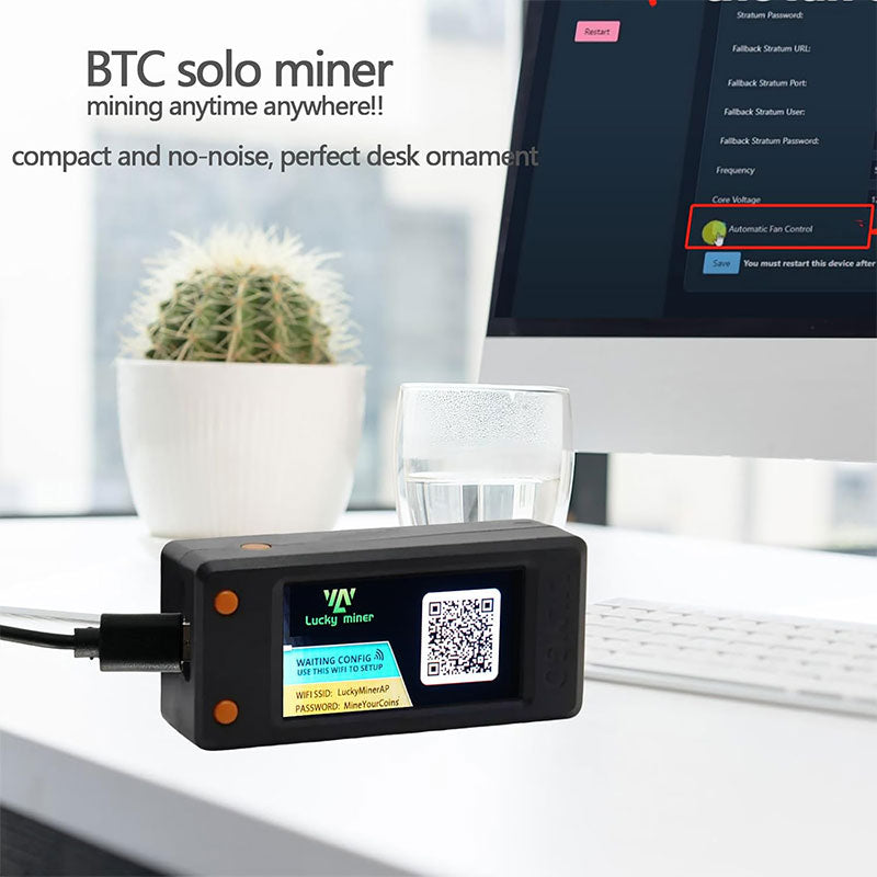 Lucky Miner LV02/03 Portable Digital USB Bitcoin Miner Machine