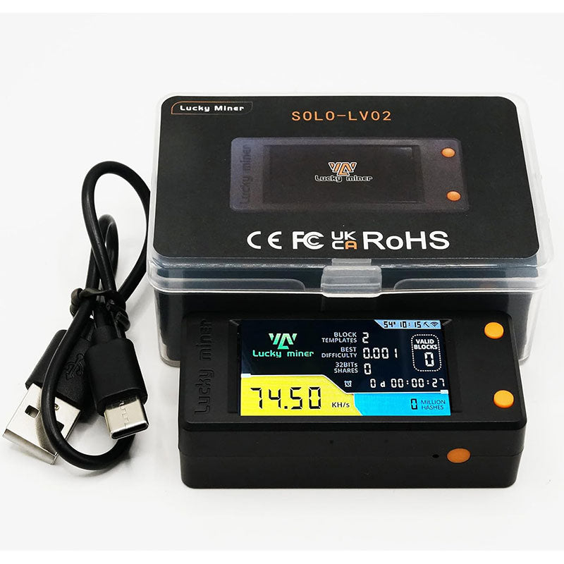 Lucky Miner LV02/03 Portable Digital USB Bitcoin Miner Machine