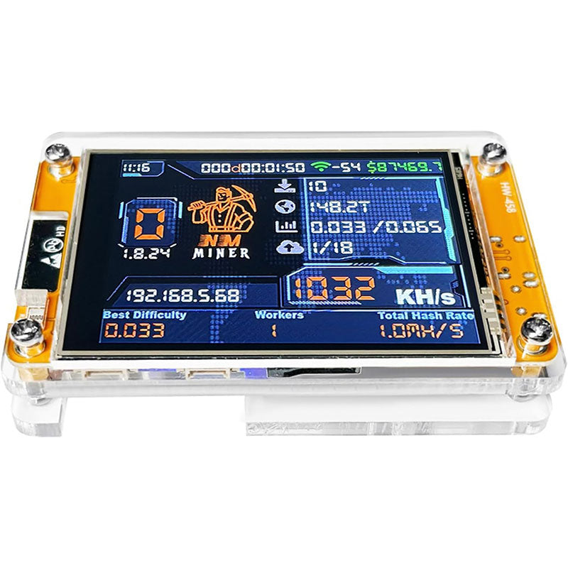 NM Miner NerdMiner 2.8 CYD Mini Smart Display Bitcoin Miner Machine