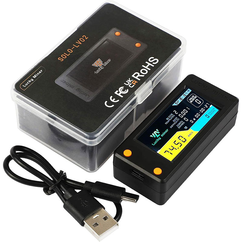 Lucky Miner LV02/03 Portable Digital USB Bitcoin Miner Machine