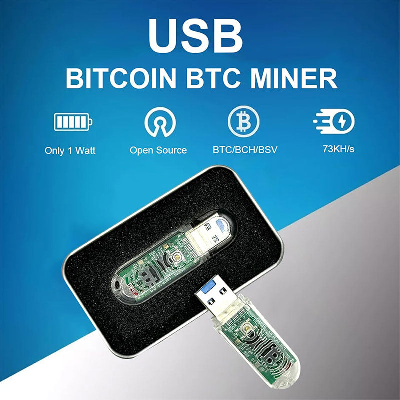 Lucky Miner LV02/03 Portable Digital USB Bitcoin Miner Machine