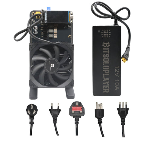 Bitaxe NerdQaxe++ 6T Mini Fan BTC Bitcoin Miner Machine
