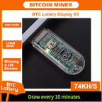 Lucky Miner LV02/03 Portable Digital USB Bitcoin Miner Machine