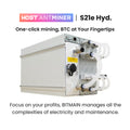 Bitmain Antminer S21e+ HYD 3U ASIC Bitcoin Miner Machine