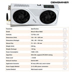 Magic Miner BG01 BG02 150W Portable Solo Bitcoin Miner Machine