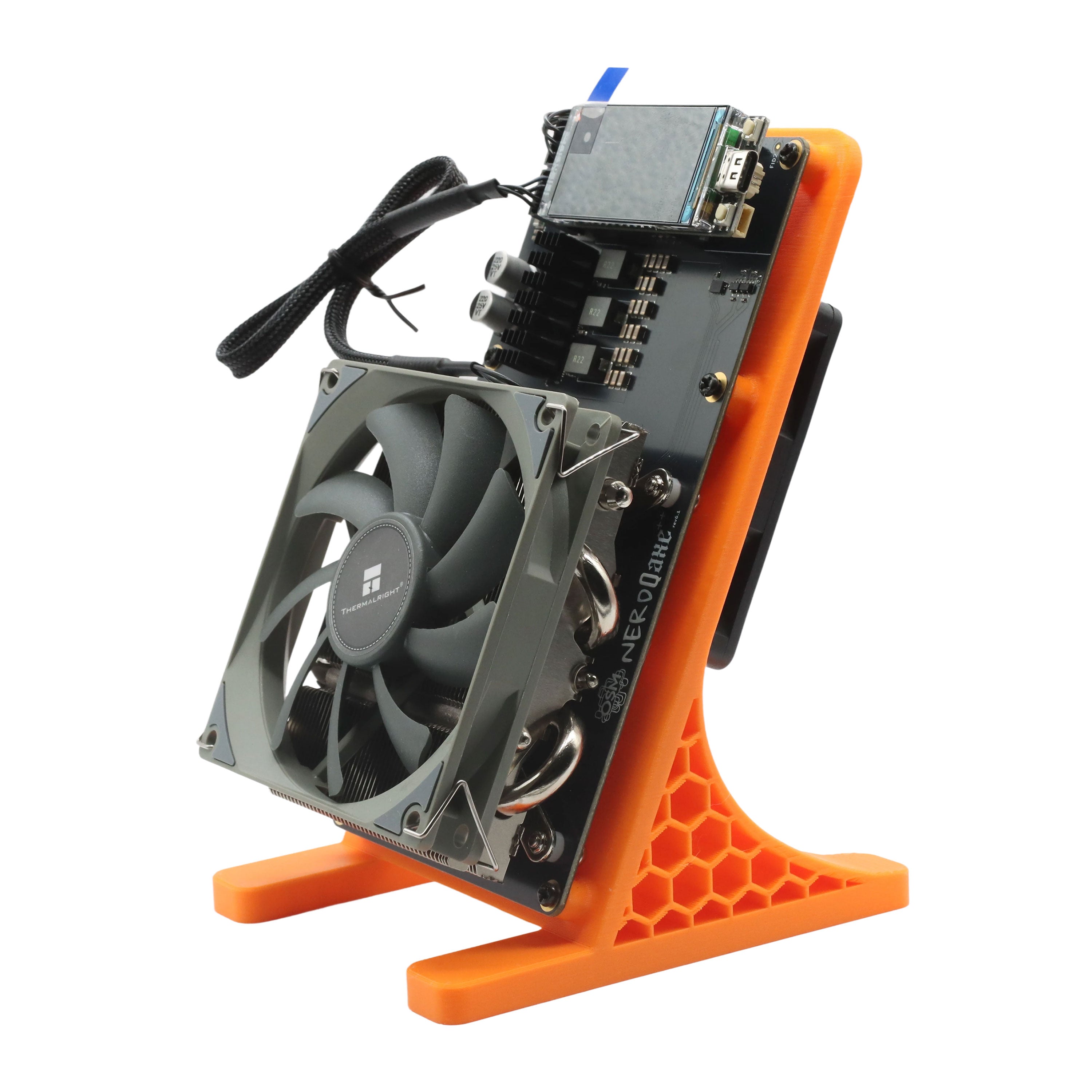 Bitaxe NerdQaxe++ 6T Mini Fan BTC Bitcoin Miner Machine