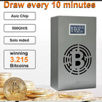 Lucky Miner LV06 500Gh Portable SHA-256 Solo Bitcoin Miner Machine