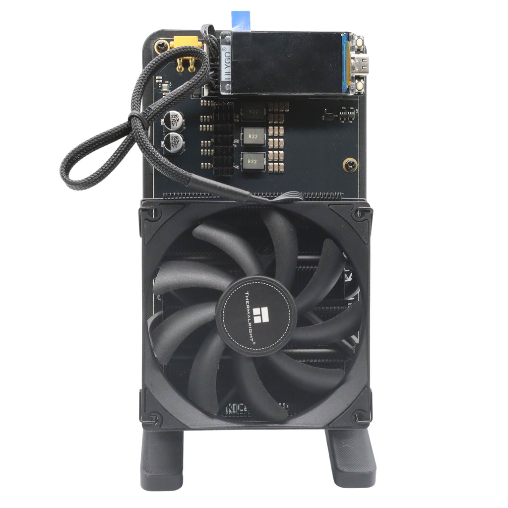 Bitaxe NerdQaxe++ 6T Mini Fan BTC Bitcoin Miner Machine
