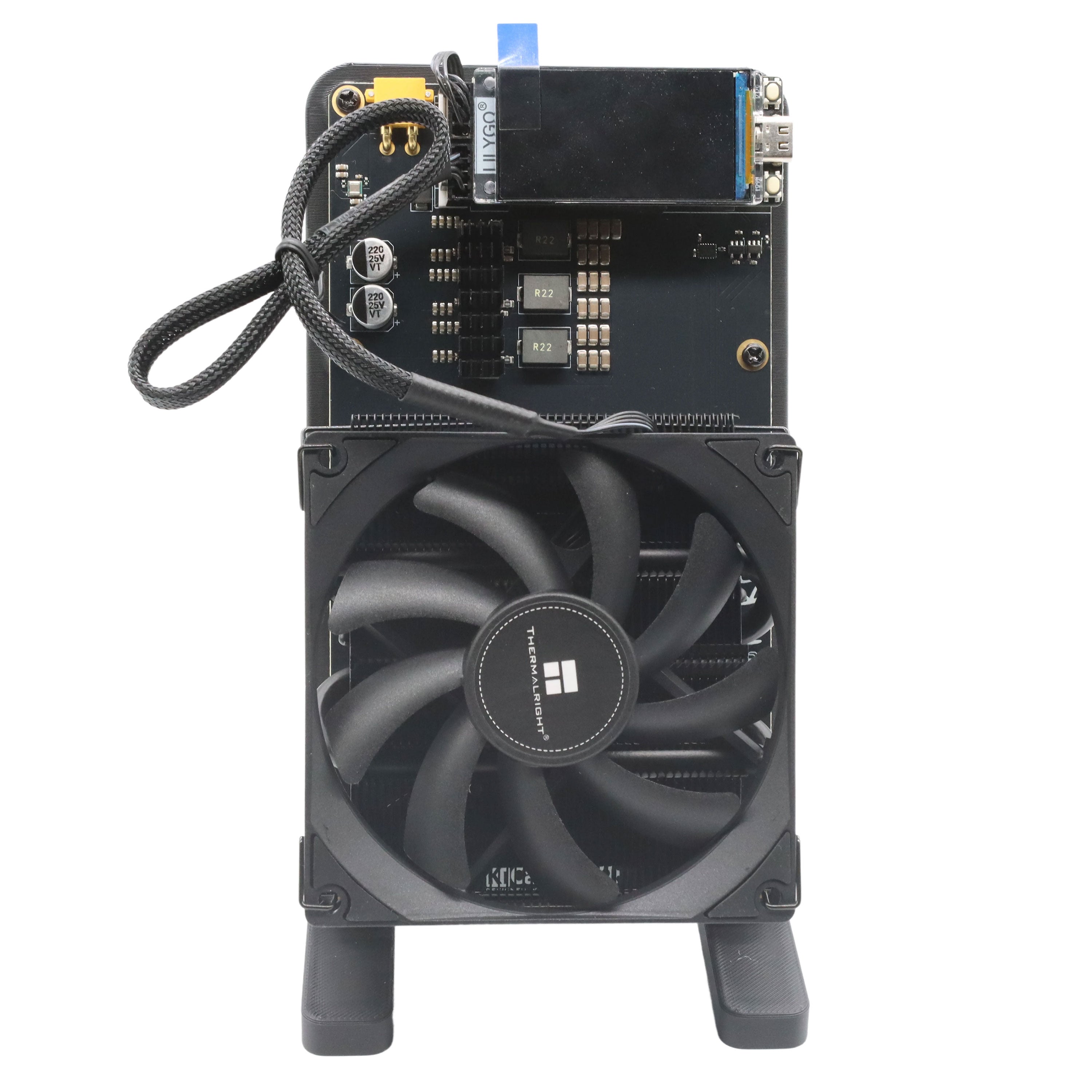 Bitaxe NerdQaxe++ 6T Mini Fan BTC Bitcoin Miner Machine