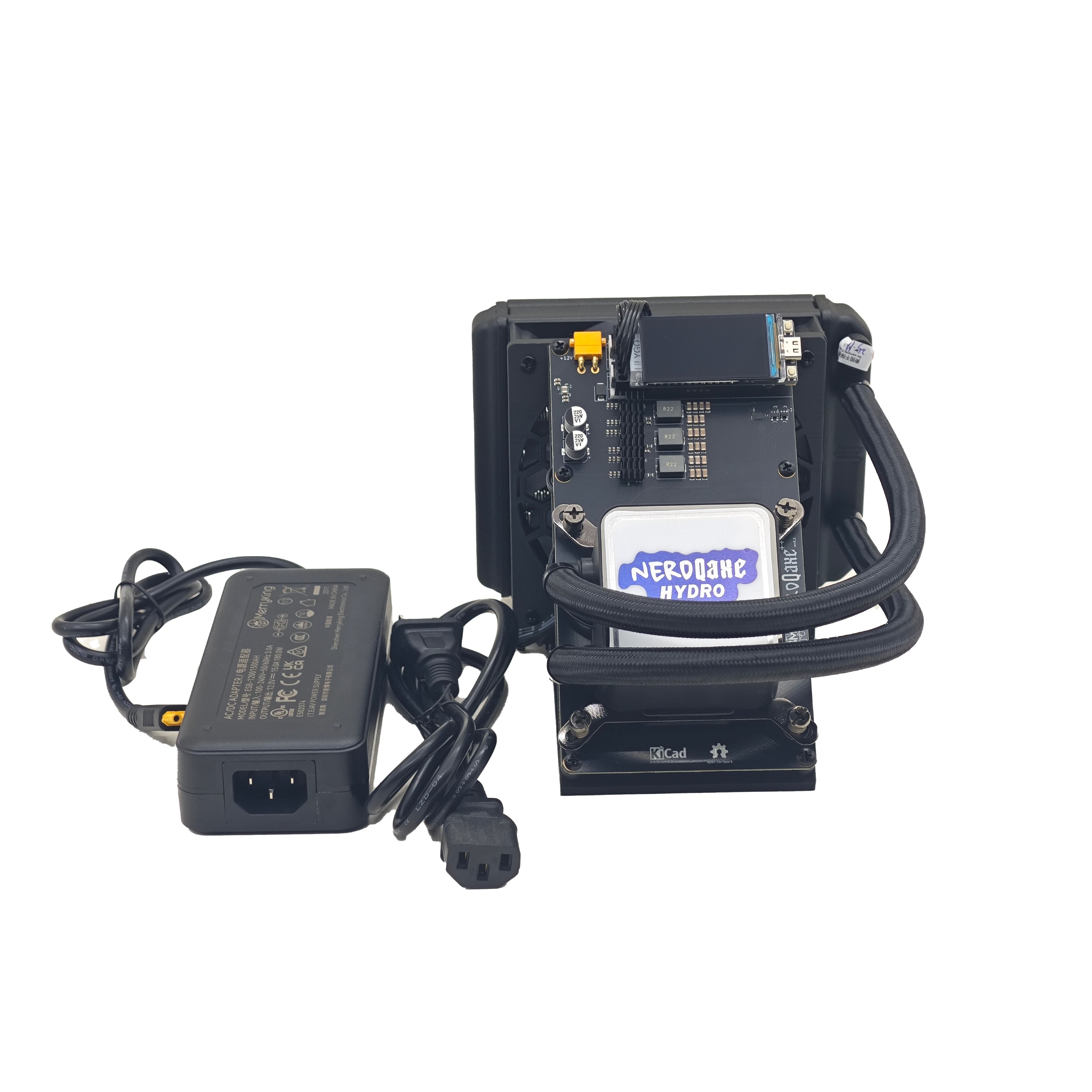 Bitaxe NerdQaxe++ Hydro Rev6.1 6T Solo Bitcoin Miner Machine