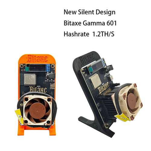 Bitaxe Gamma 601 1.2T Upgraded Silent ASIC Bitcoin Miner Machine