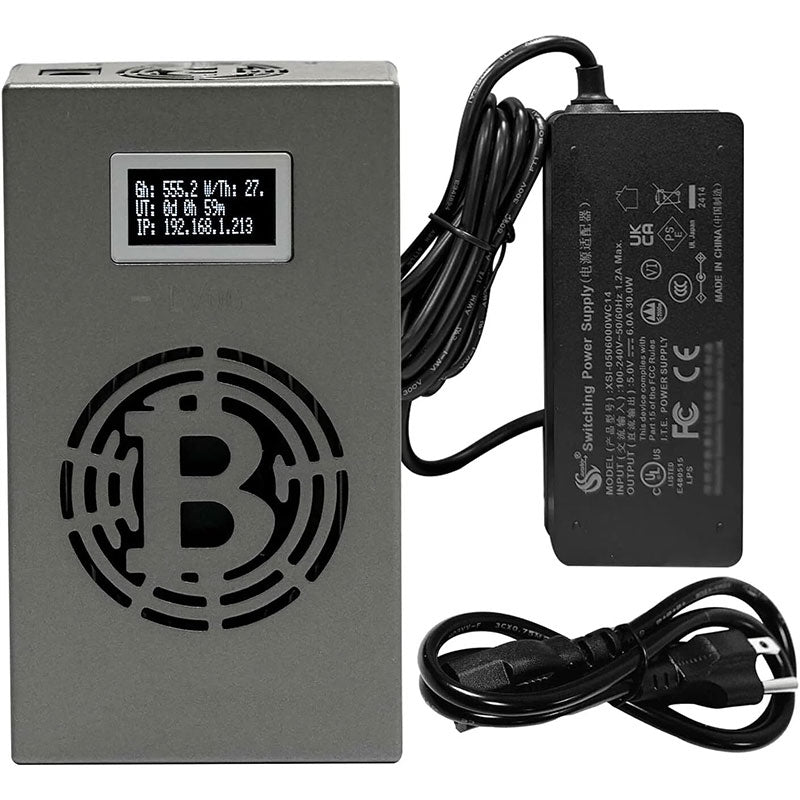 Lucky Miner LV06 500Gh Portable SHA-256 Solo Bitcoin Miner Machine