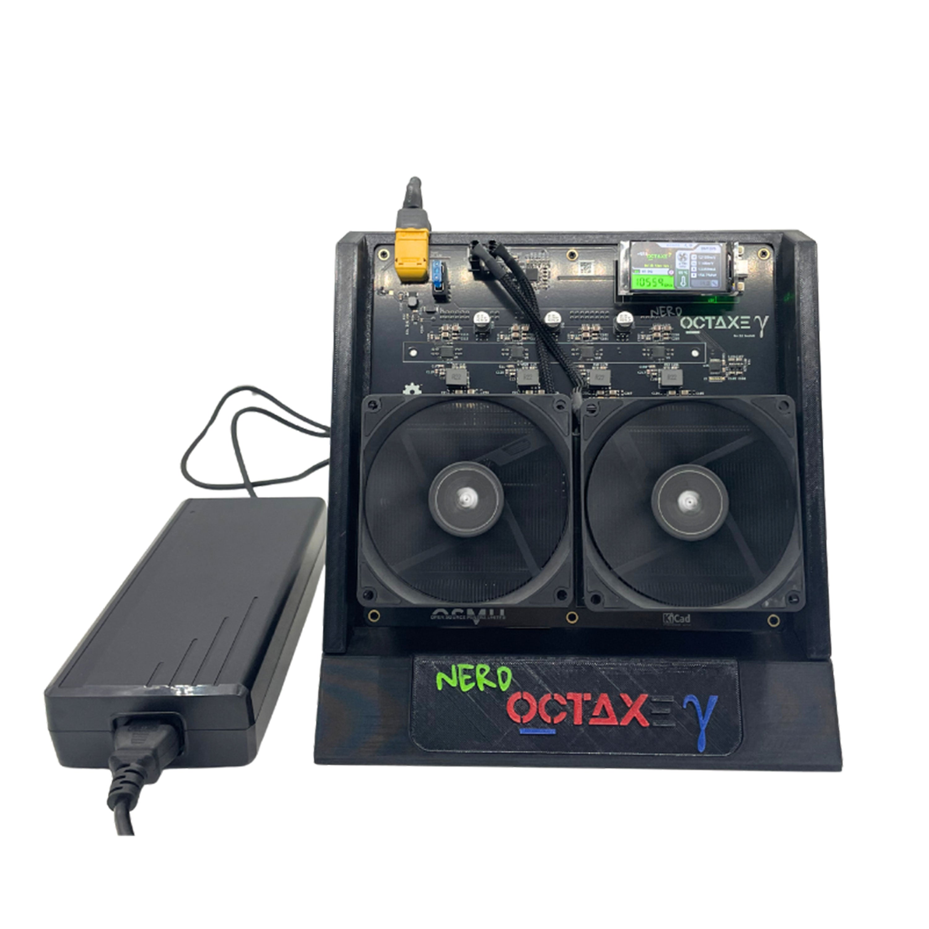 PunkHash NerdOCTaxe 9.6T Dual Fans Bitcoin Miner Machine