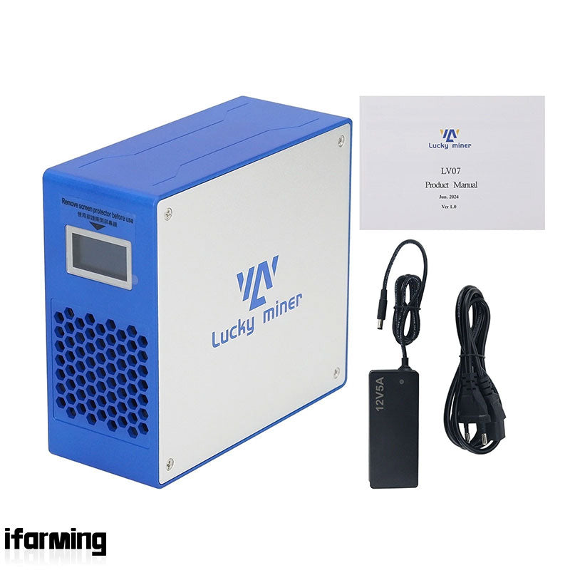 Lucky Miner LV07 Mini WIFI Solo Home Bitcoin Miner Machine