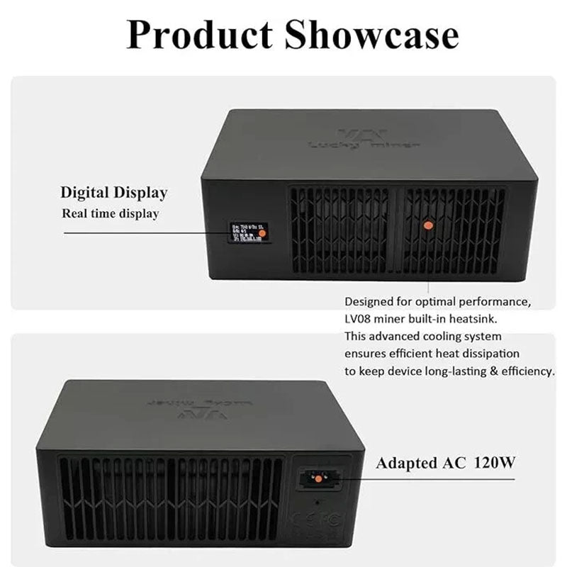 Lucky Miner LV08 4.5T Portable ASIC Bitcoin Miner Machine