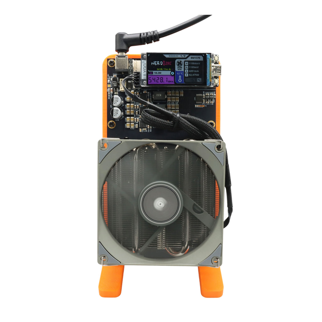 Bitaxe NerdQaxe++ 4.8T Powerful Solo Bitcoin Miner Machine