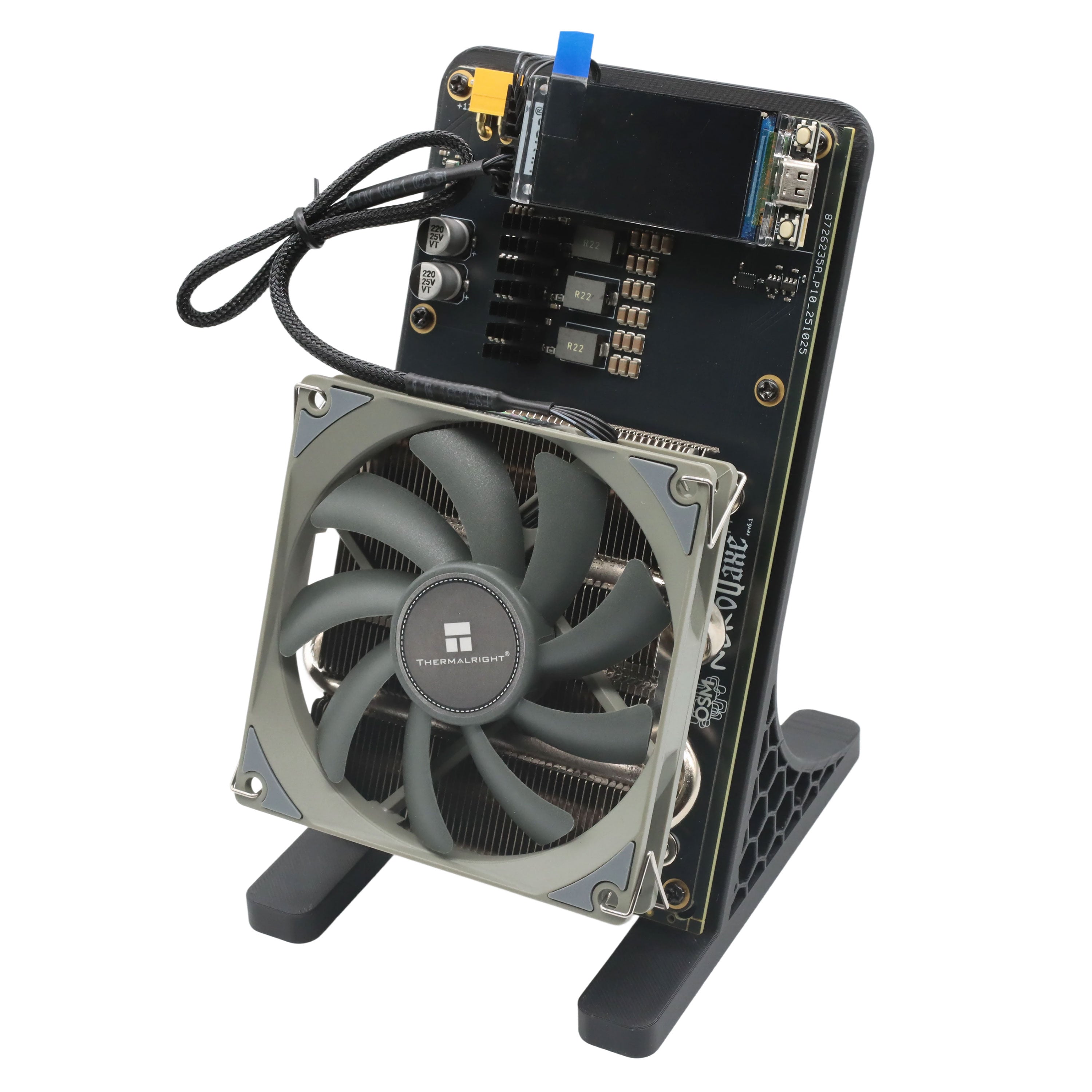 Bitaxe NerdQaxe++ 6T Mini Fan BTC Bitcoin Miner Machine