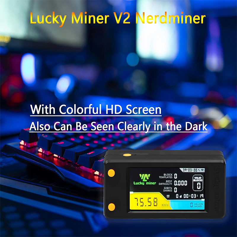 Lucky Miner LV02/03 Portable Digital USB Bitcoin Miner Machine