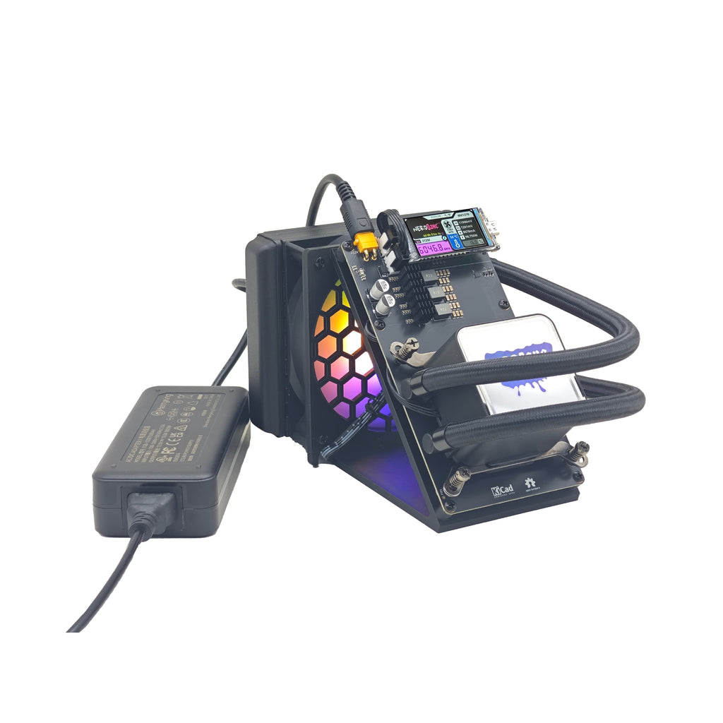 Bitaxe NerdQaxe++ Hydro Rev6.1 6T Solo Bitcoin Miner Machine