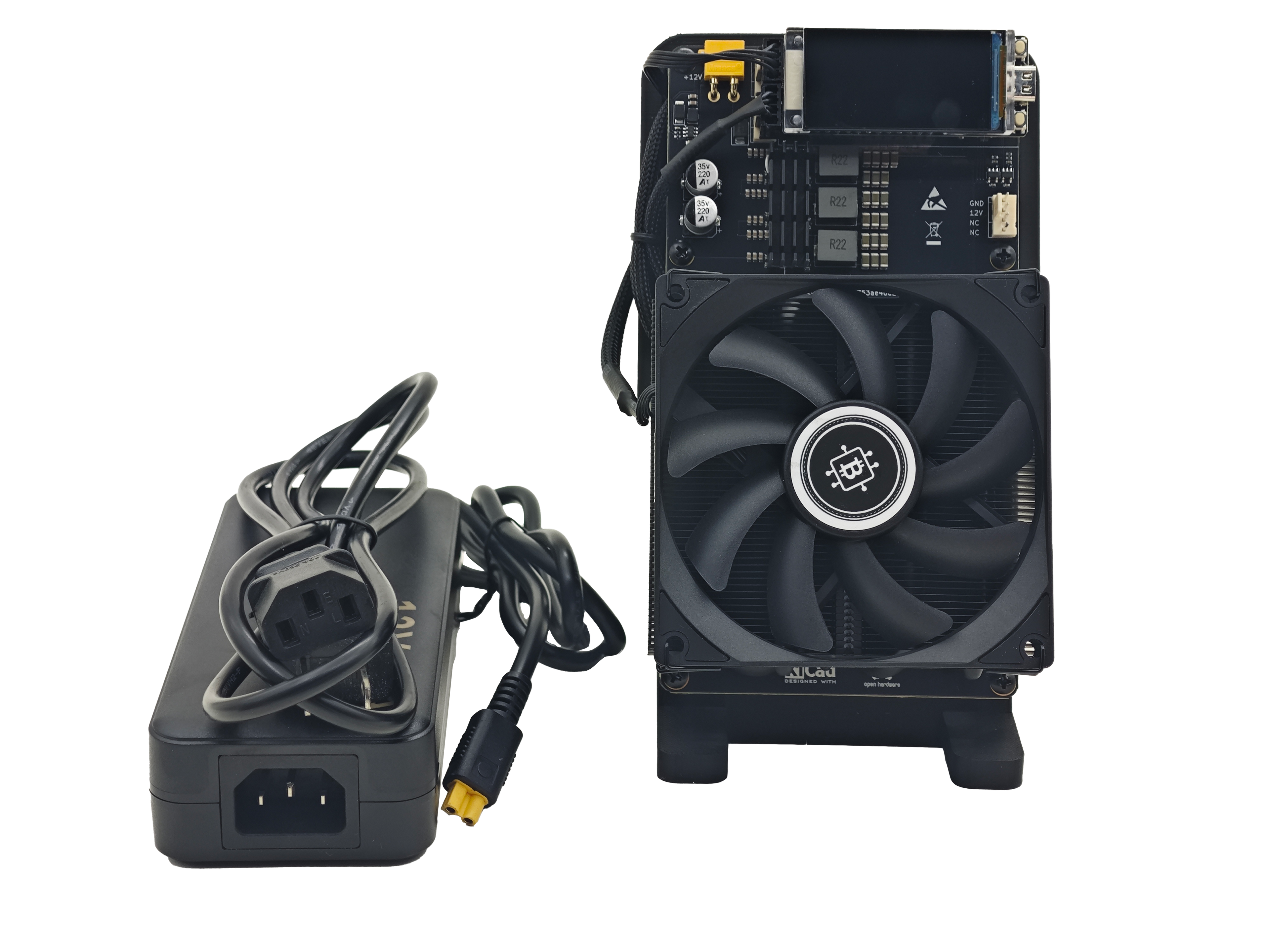 NerdQaxe++ Hydro Rev6.1 6T High Efficiency Bitcoin Miner Machine