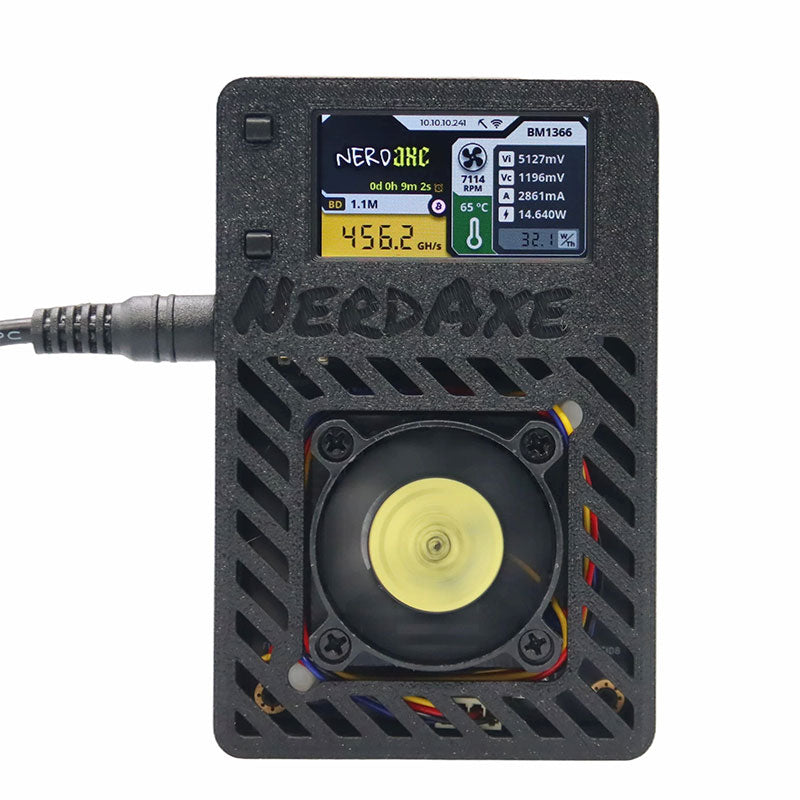 Nerdaxe Ultra 500G Open Source ASIC Bitcoin Miner Machine