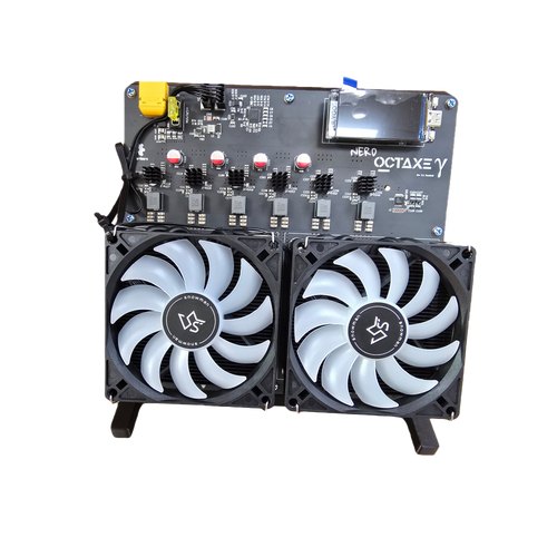 Bitaxe NerdOCTaxe Dual Fan High Performance Bitcoin Minier Machine