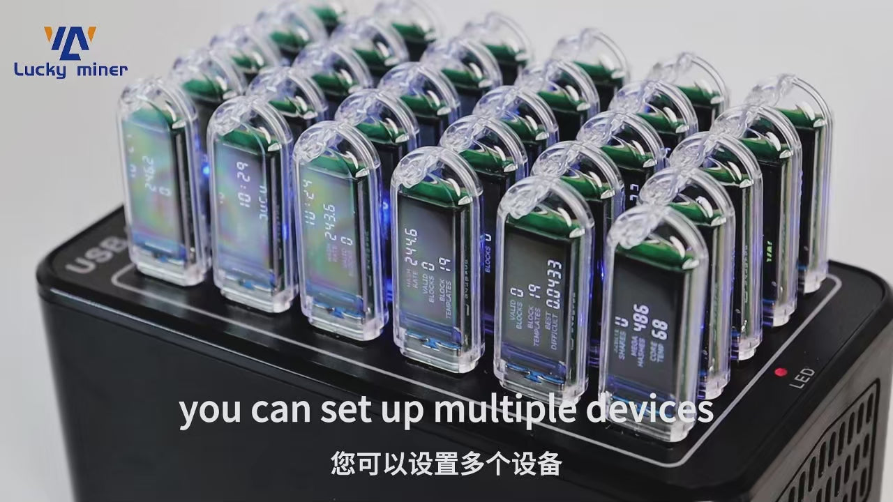 Lucky Miner LV02/03 Portable Digital USB Bitcoin Miner Machine